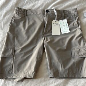 CALA 1789 Tan Cargo Shorts M